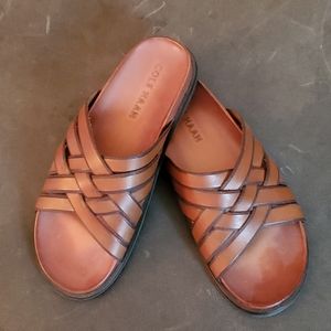 Cole Haan Men's Leather Slide Sandals